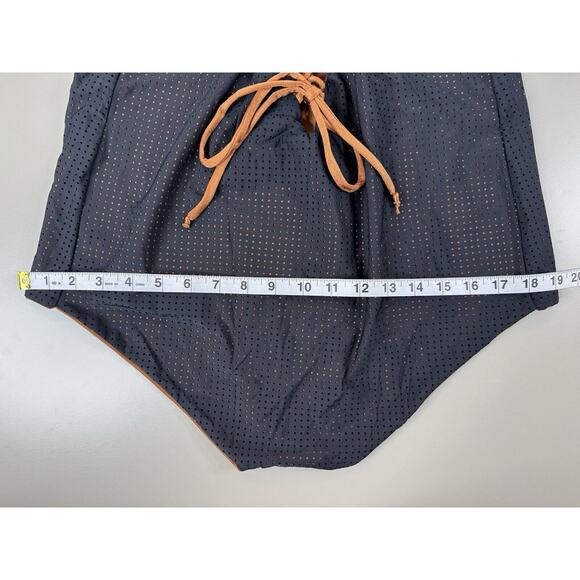 KaloKini Women’s One Piece Bathing Suit Size 2XL Pumpkin Spice Reversible Beach - Picture 12 of 16